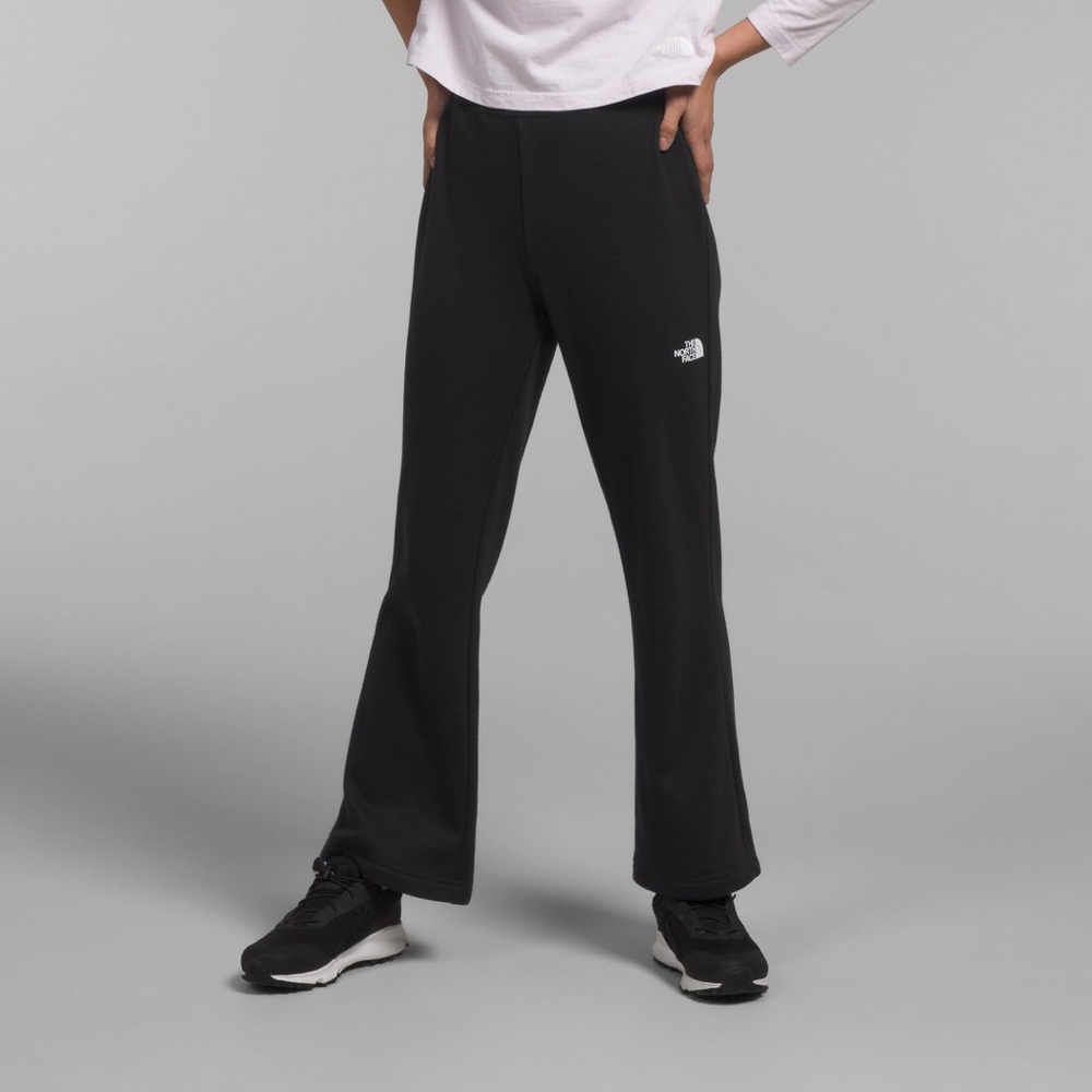 The North Face Women’s Cozy Dream Fleece Wide Leg Pants Black Medium